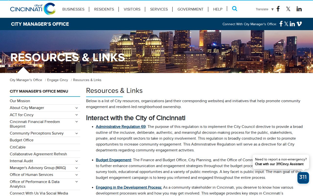 Hamilton County neighbors Cincinnati community council resources